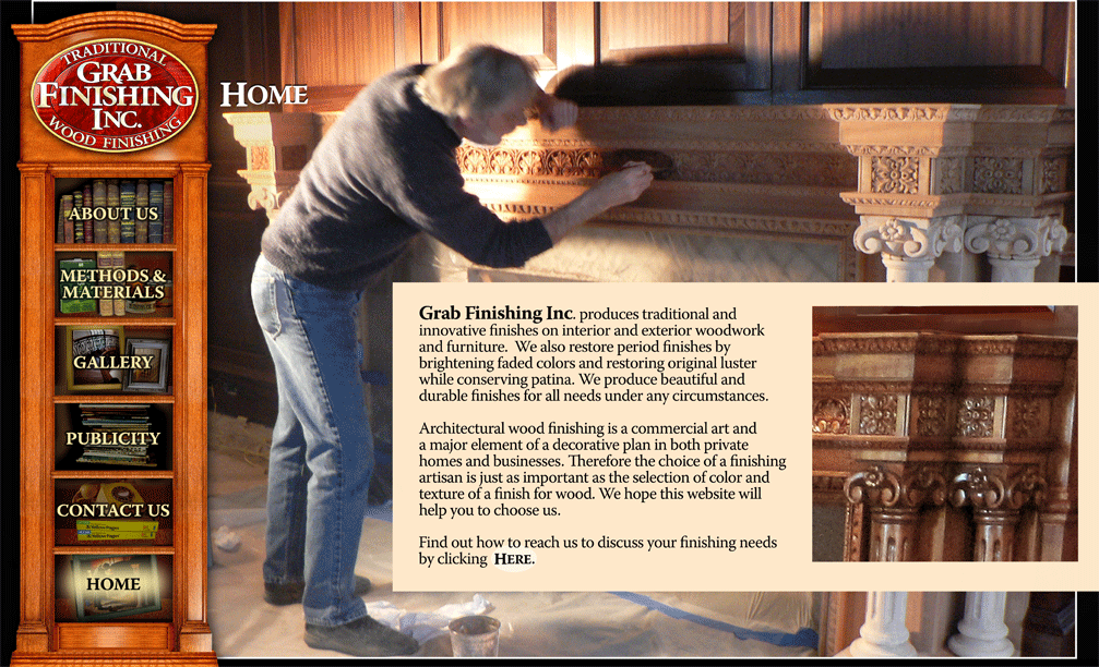 Grab Finishing Home Page image